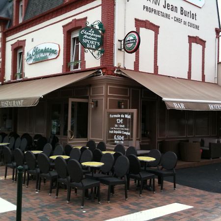Hotel La Champagne Ardenne Cabourg Bagian luar foto